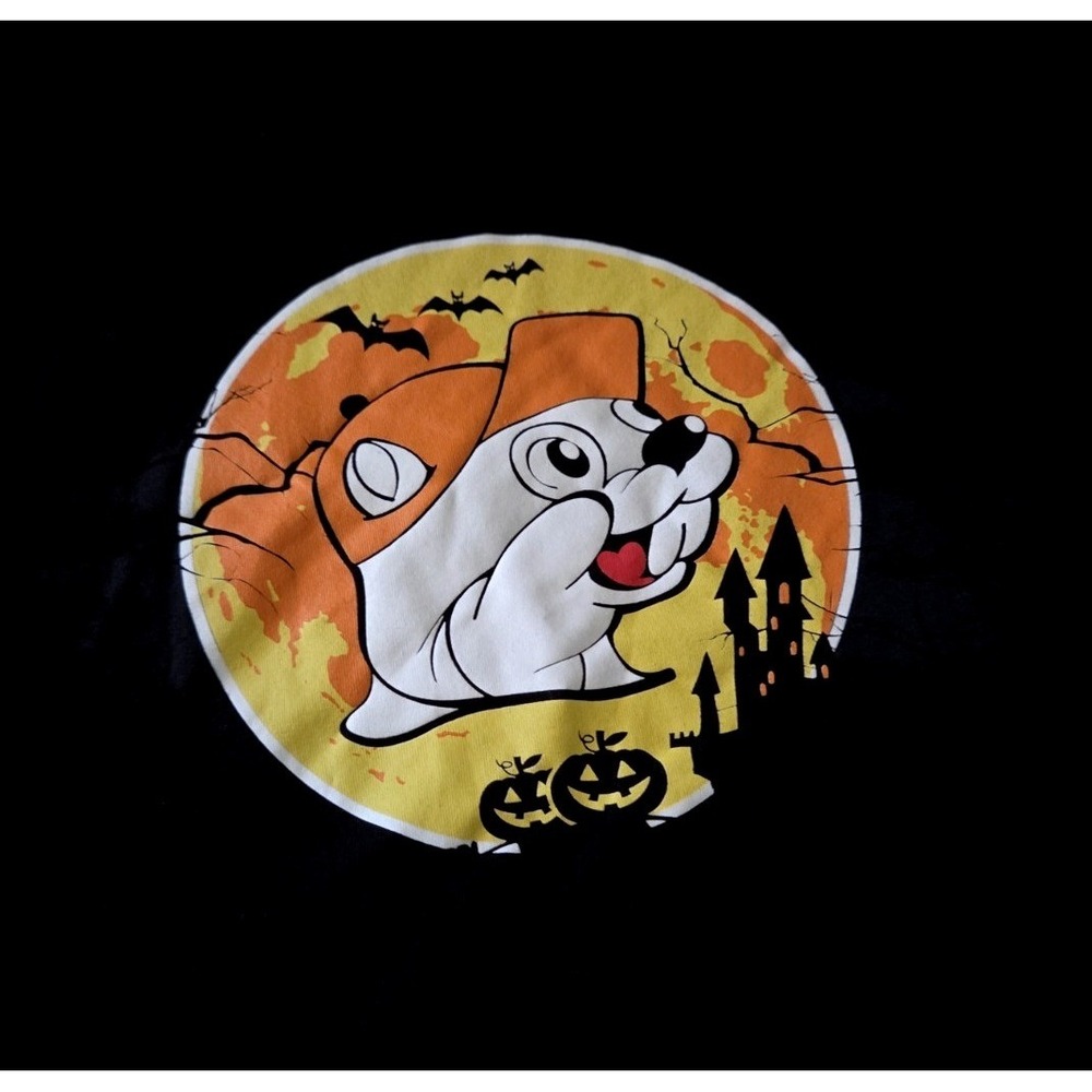 Buc-ee's Halloween T-Shirt 2XL Black Let's Boo This Graphic Tee Texas Short Slve